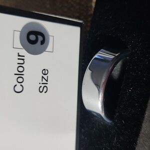 Silver SMART RING Size 9